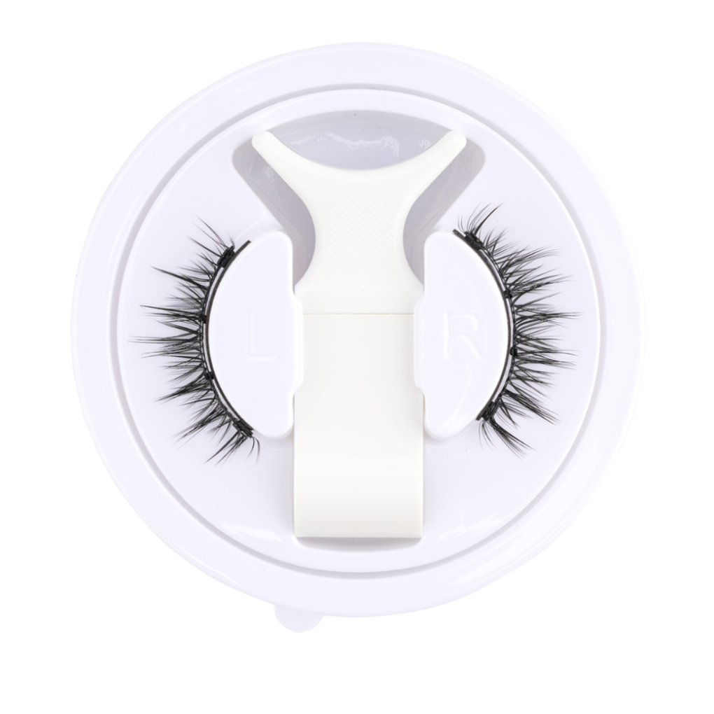 Faux cils magnétiques réutilisables sans colle, avec pince
