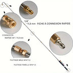 Lances télescopiques pour nettoyeur haute pression, 4000 psi