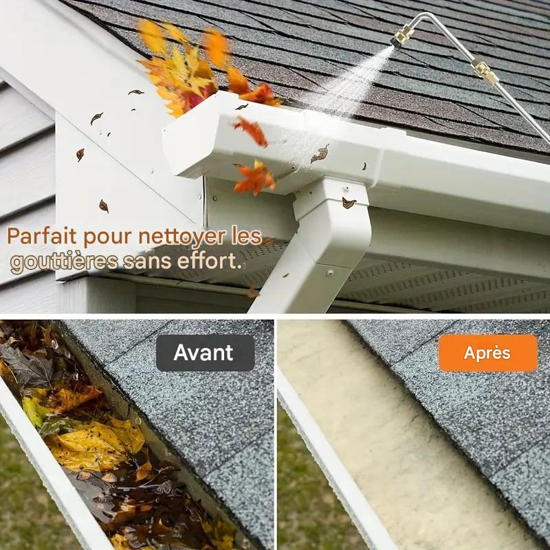 Lances télescopiques pour nettoyeur haute pression, 4000 psi