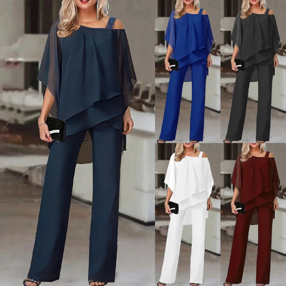 Ensemble femme à haut manches chauve-souris, cinq coloris
