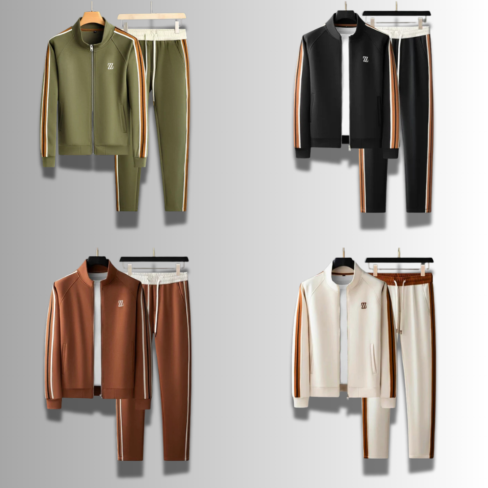 Ensemble jogging homme, trois coloris, du S au 2XL