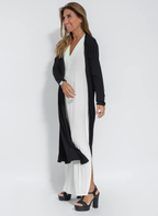 Ensemble femme robe longue et veste légère, ou robe seule