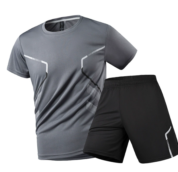 Ensemble de sport homme t-shirt et short, padel et tennis