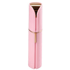 Épilateur visage femme format poche, cinq coloris, rose