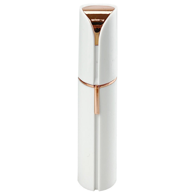 Épilateur visage femme format poche, cinq coloris, blanc