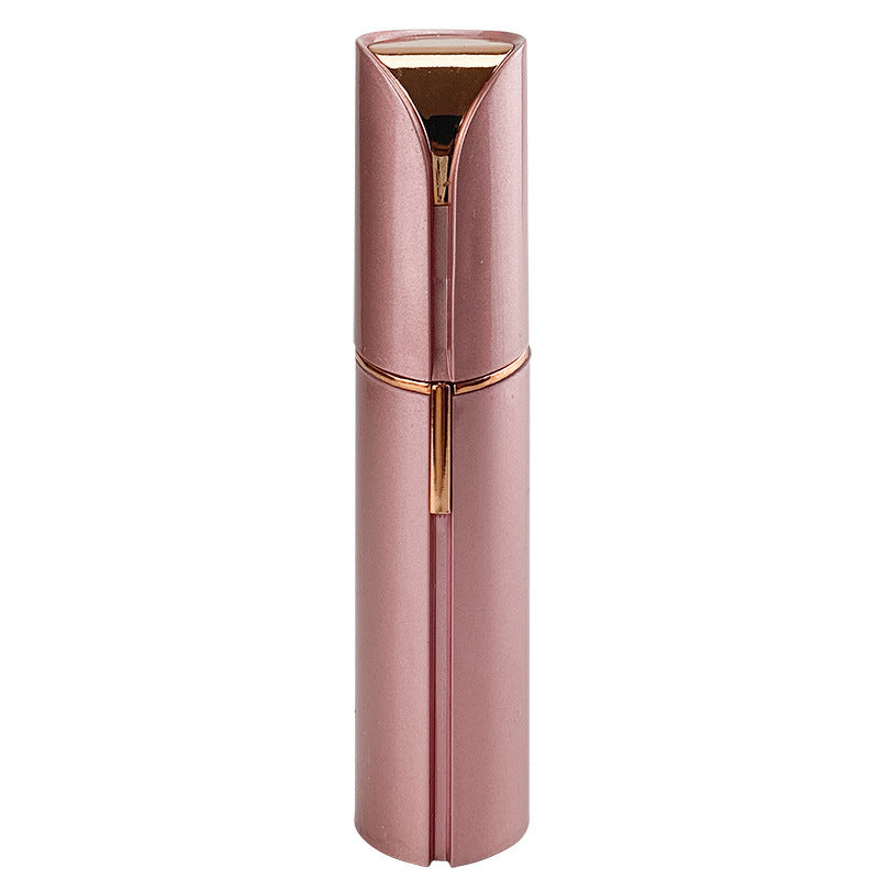Épilateur visage femme format poche, cinq coloris, or rose