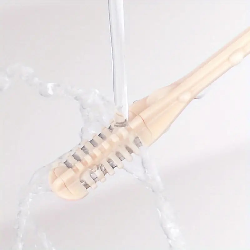 Coupe-poils de nez à tête rotative 360°, compact et réutilisable