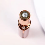 Épilateur visage compact à tête amovible, éclairage intégré