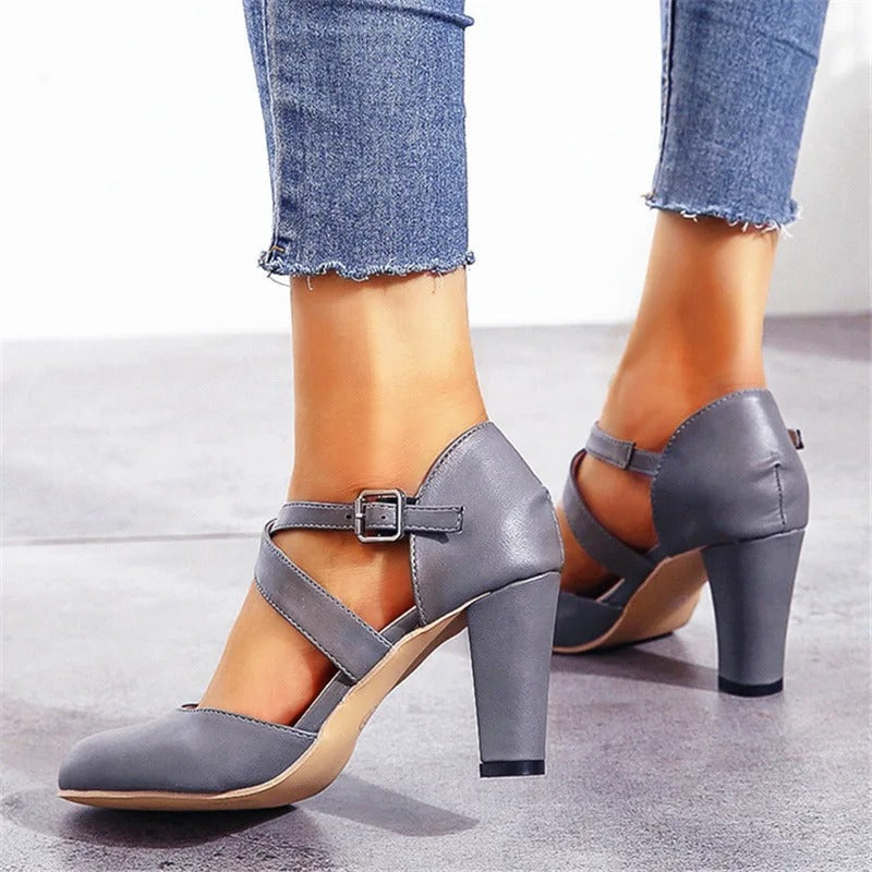 Escarpins à talons hauts femme, semelle moelleuse, du 35 au 43