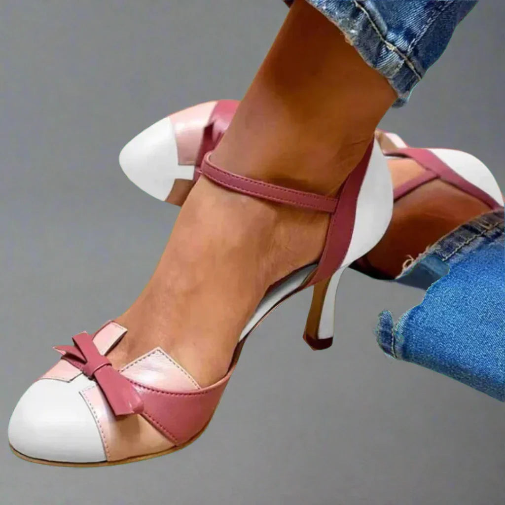 Escarpins femme pour le bureau et les soirées, trois coloris, blanc