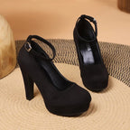 Chaussures à talons hauts femme noires, du 34 au 42