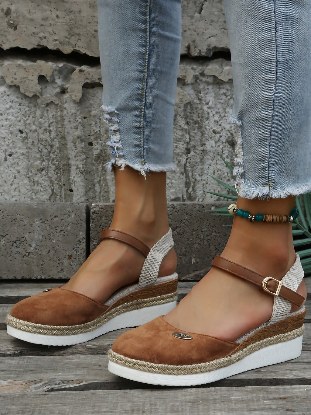 Espadrilles orthopédiques femme, semelle antidérapante