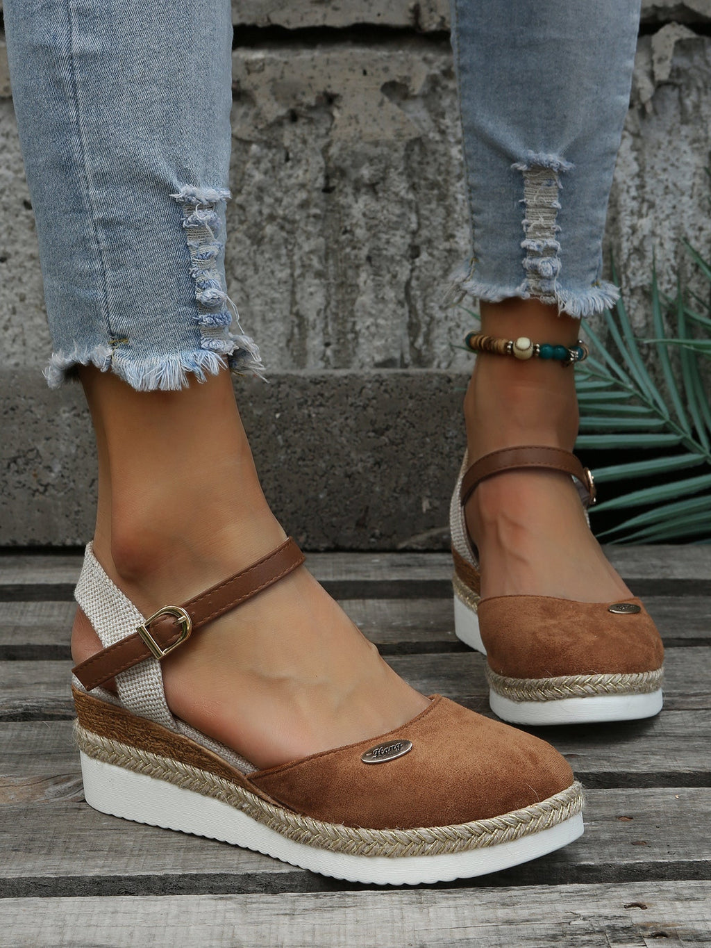 Espadrilles orthopédiques femme, semelle antidérapante
