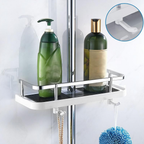 Étagère de douche sans perçage, gain de place