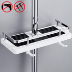 Étagère de douche sans perçage, gain de place