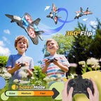 Avion télécommandé lumineux pour enfant dès 6 ans, mousse EPP