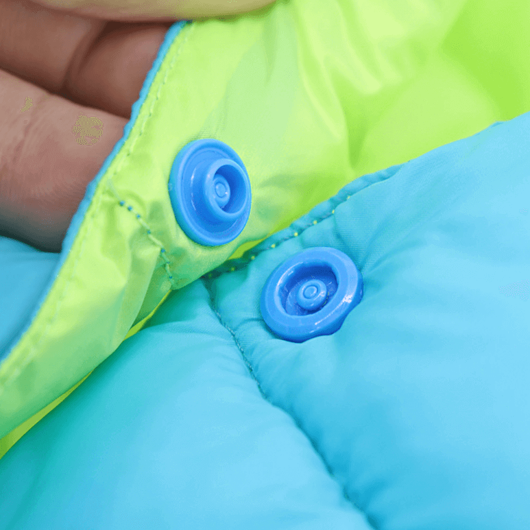 Manteau pour chien réversible et imperméable, doublure polaire