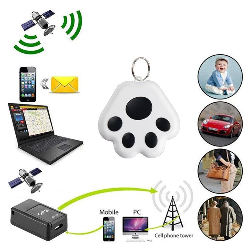 Traceur pour chien Bluetooth, alerte sur smartphone, huit coloris