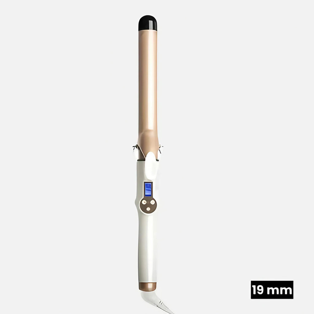 Fer à boucler à cordon rotatif, cinq diamètres de 19 à 32 mm