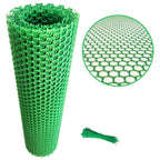Filet de balcon pour chat, hauteur 40 cm, trois longueurs, vert