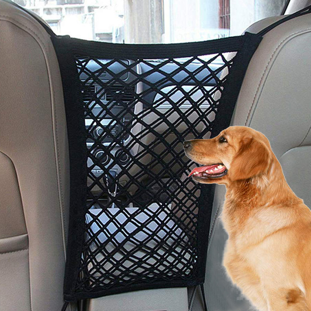 Filet de séparation pour chien en voiture, élastique, trois modèles