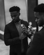 Parfum pour homme aux notes masculines, flacon à vaporiser