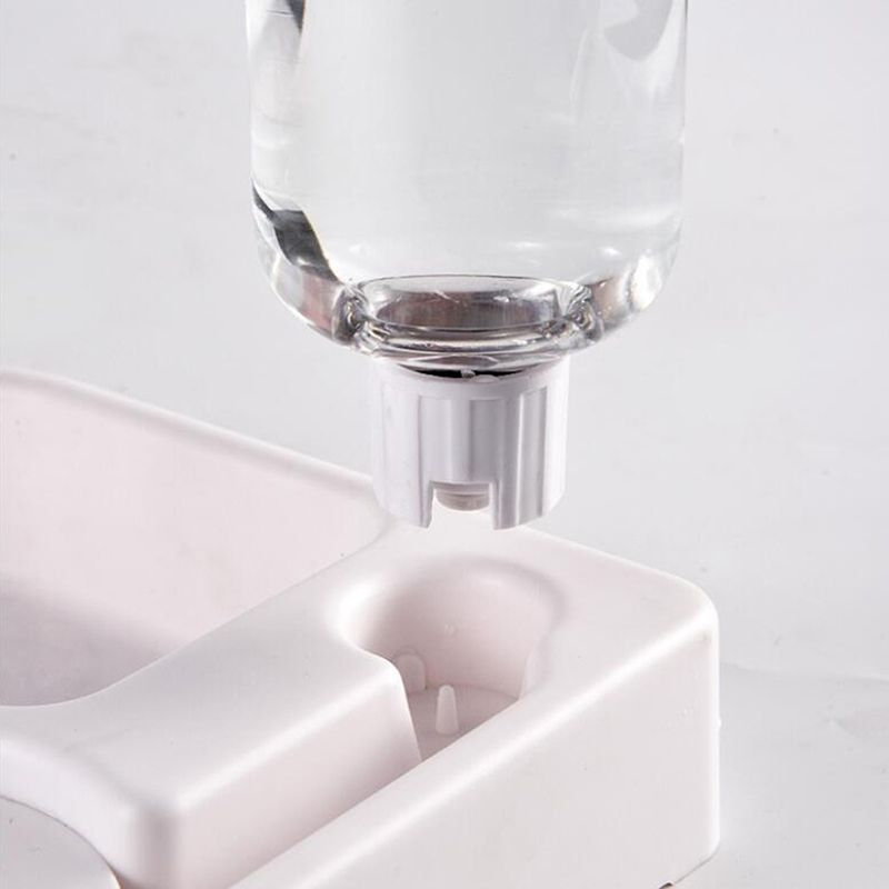 Fontaine à eau pour chat sans électricité, avec gamelle, 500 ml