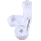 Fontaine à eau pour chat sans électricité, avec gamelle, 500 ml