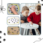 Jeu d'aimants de stratégie en famille, 20 pièces, version Noël