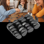 Jeu d'aimants de stratégie en famille, 20 pièces, version Noël