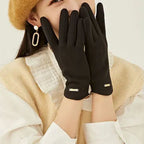 Gants tactiles femme pour l'hiver, six coloris