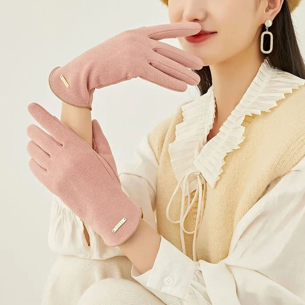 Gants tactiles femme pour l'hiver, six coloris