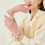 Gants tactiles femme pour l'hiver, six coloris