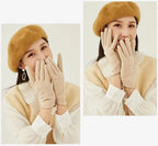 Gants tactiles femme pour l'hiver, six coloris