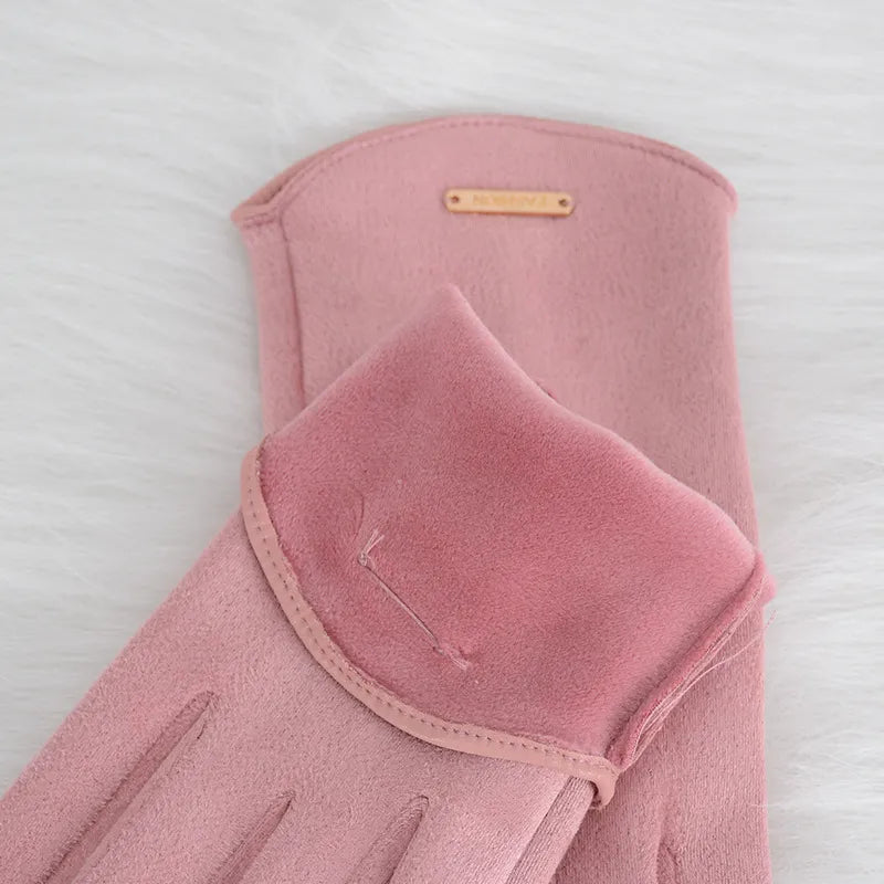 Gants tactiles femme pour l'hiver, six coloris