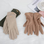 Gants tactiles femme pour l'hiver, six coloris
