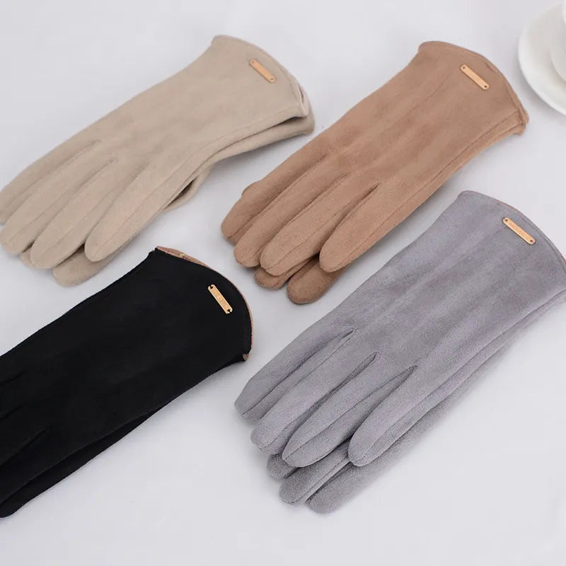 Gants tactiles femme pour l'hiver, six coloris