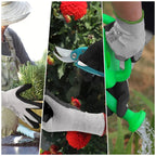 Gants de travail en nylon enduit nitrile, hydrofuges, mixtes
