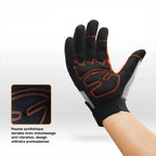 Gants de protection mixtes tactiles, paume similicuir 0,7 mm