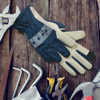 Gants de travail légers à paume renforcée, pouce et index tactiles