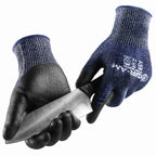 Gants anti-coupure mixtes, enduction mousse nitrile