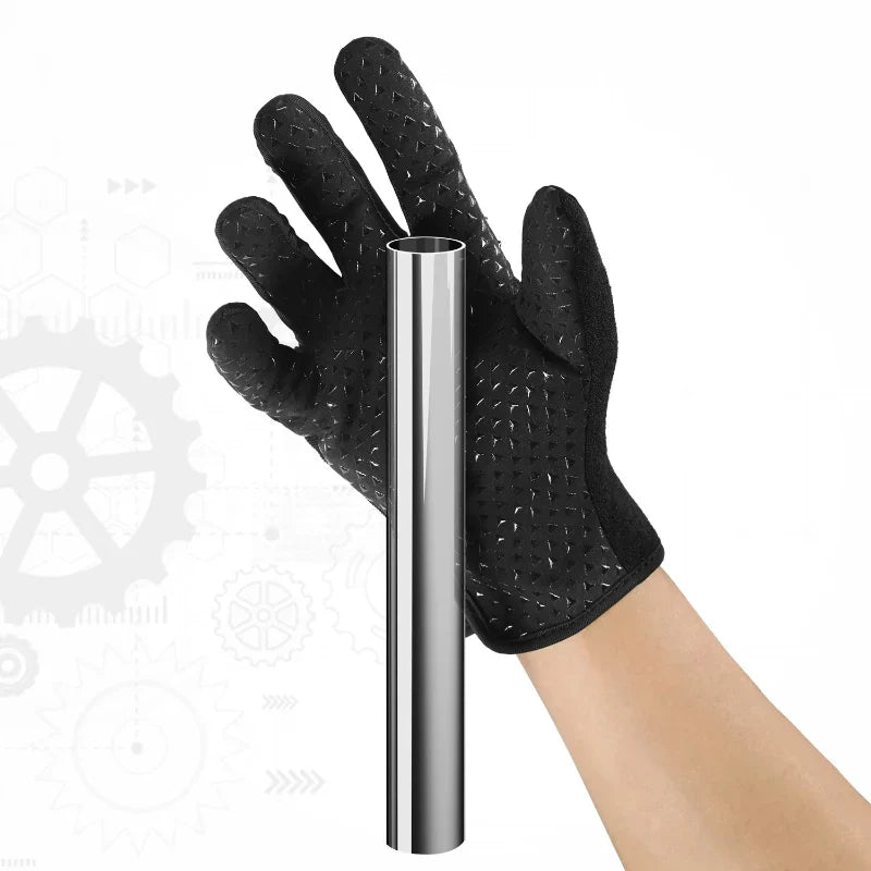 Gants de travail à jointures renforcées, paume en silicone