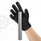 Gants de travail à jointures renforcées, paume en silicone