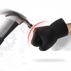 Gants de travail à jointures renforcées, paume en silicone