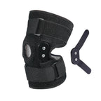 Genouillère de sport à sangles réglables, inserts en silicone