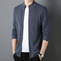 Gilet homme à col, coupe ajustée, quatre coloris, du S au 2XL, gris