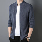 Gilet homme à col, coupe ajustée, quatre coloris, du S au 2XL, gris