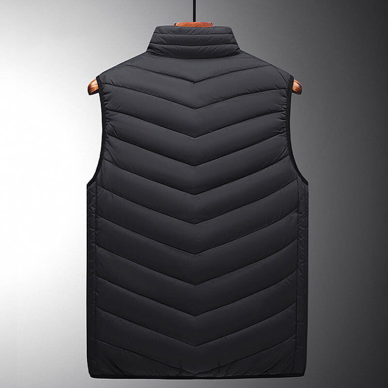 Gilet chauffant homme USB, 13 zones, trois niveaux de chaleur