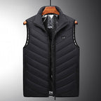 Gilet chauffant homme USB, 13 zones, trois niveaux de chaleur