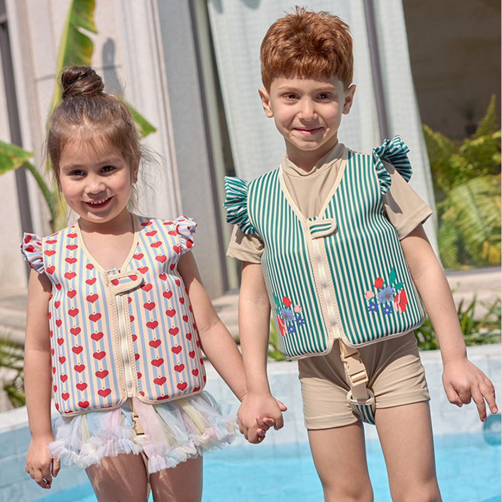 Gilet de natation enfant en néoprène, dès 2 ans, cinq motifs